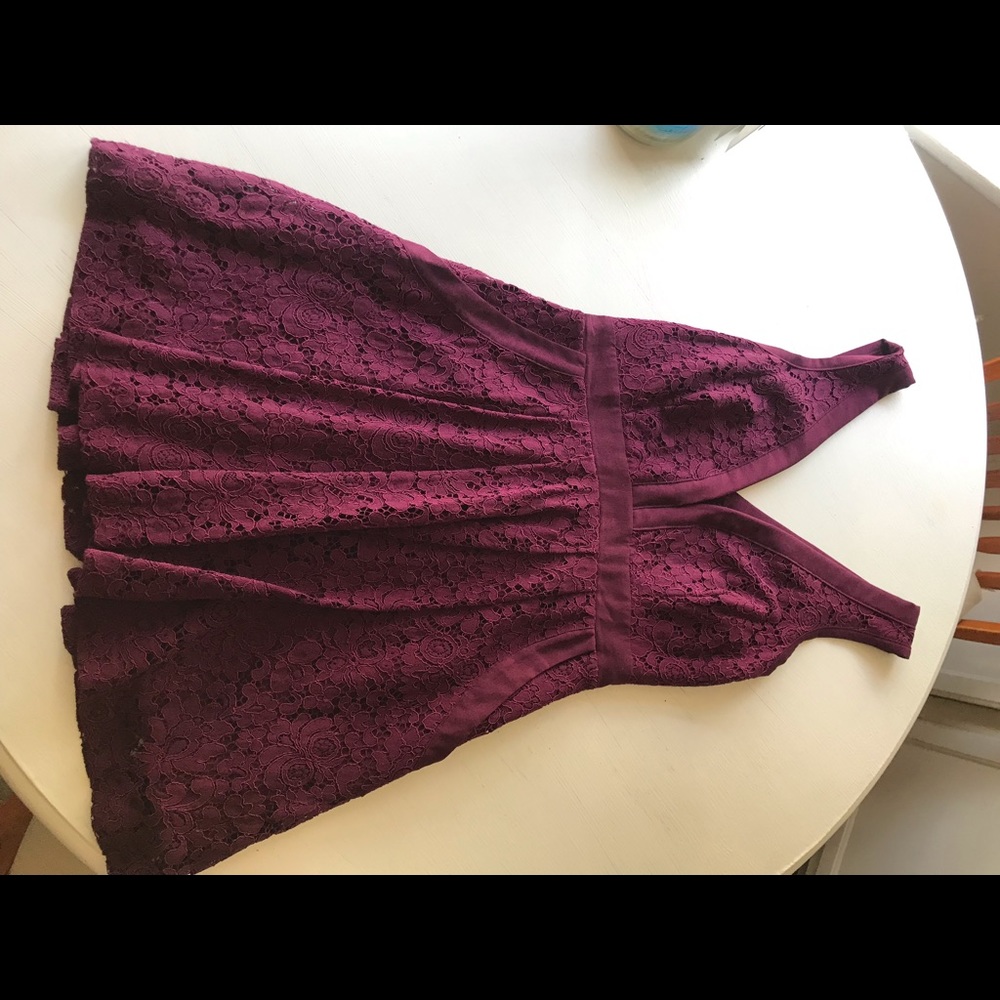 Free People Maroon Dress